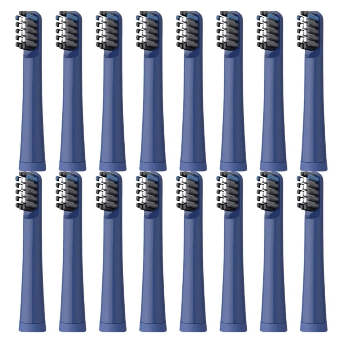 muyihui Dla N1 N2 RTX2103 SN301 Wymienne głowice elektryczne do szczoteczek zębów Dysze z miękkiego włosia, 4/8/16 sztuk(16pcs BLUE)
