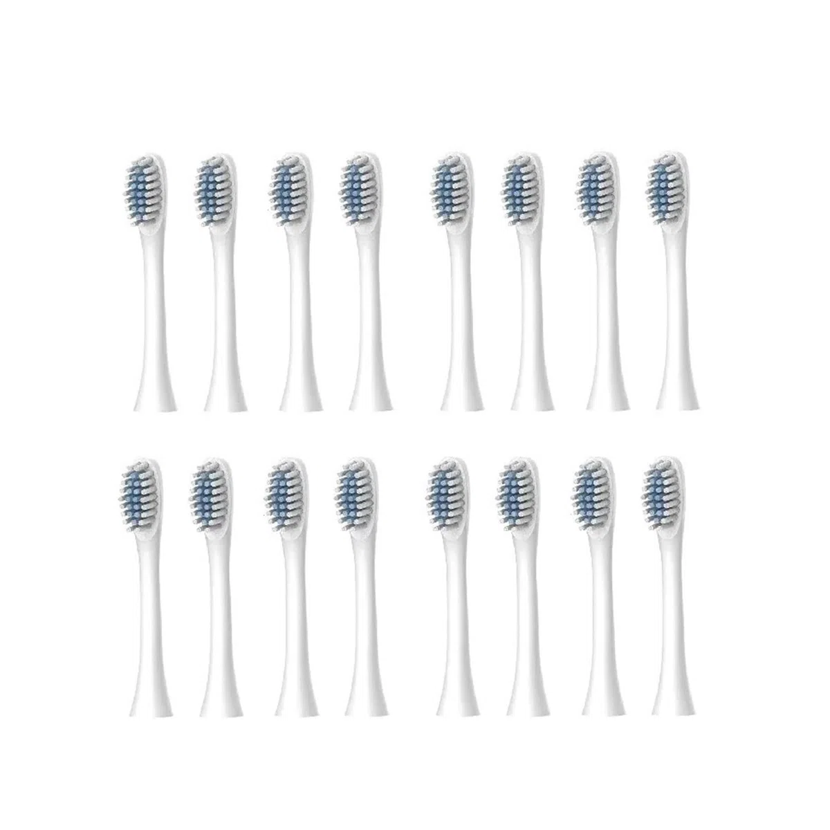 4/8/16 szt. X-3 końcówki zamienne do szczoteczki do zębów do dysz X-3/ZD-X3/ZV80 Sonic Electric z miękkim włosiem(16pcs WHITE)