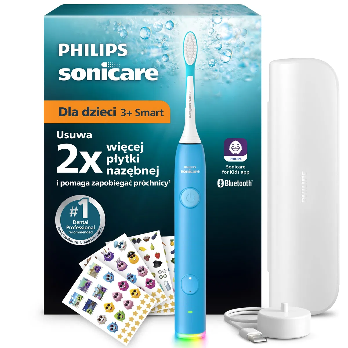HX6600/52 POWER TOOTHBRUSH BL HDL,1 MINI