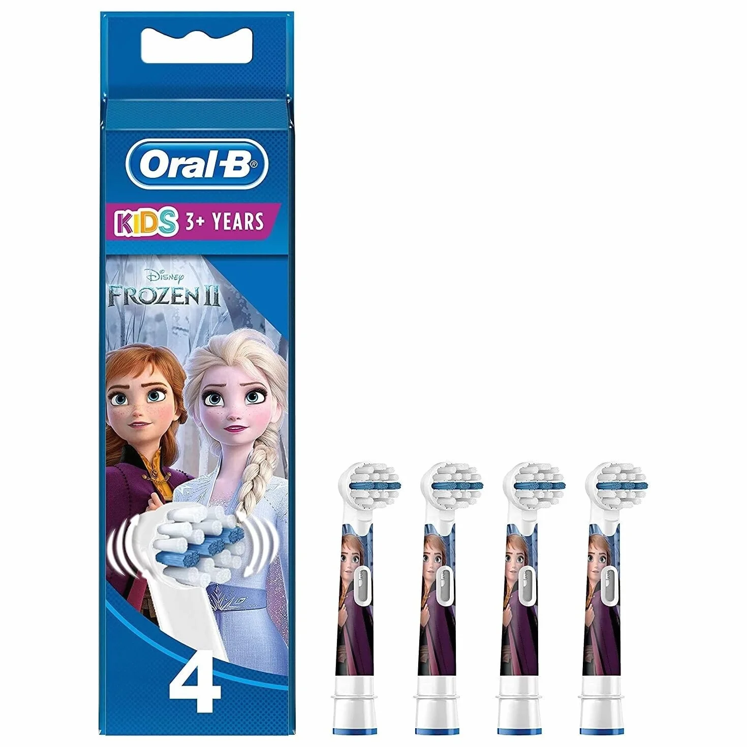 Oral-B Kids Stages Power Frozen wymienne głowice 4 szt