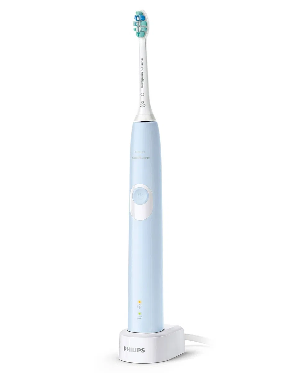 Philips Protectiveclean 4300 4300 Szczoteczka do Zębów, Biały/Niebieski, 2 Elementy - stary produkt