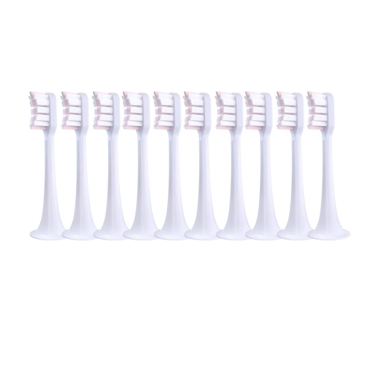 tianwandong 10 sztuk wymiennych końcówek do szczoteczki elektrycznej T300/500 Sonic Soft DuPont Bristle Wymienna końcówka do szczoteczki do zębów(10Pink)