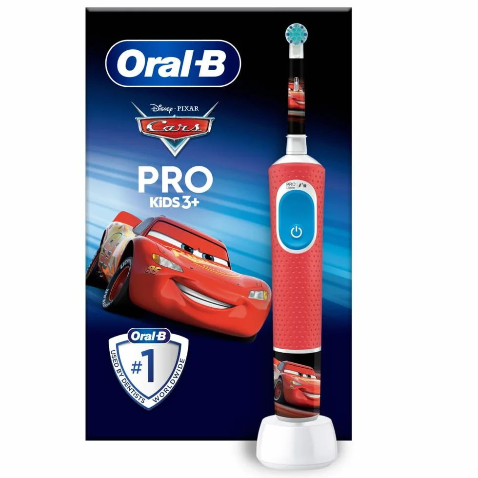 Oral-B Pro Kids 8006540773031 Szczoteczka Elektryczna, Czerwony/Niebieski, od 3 lat