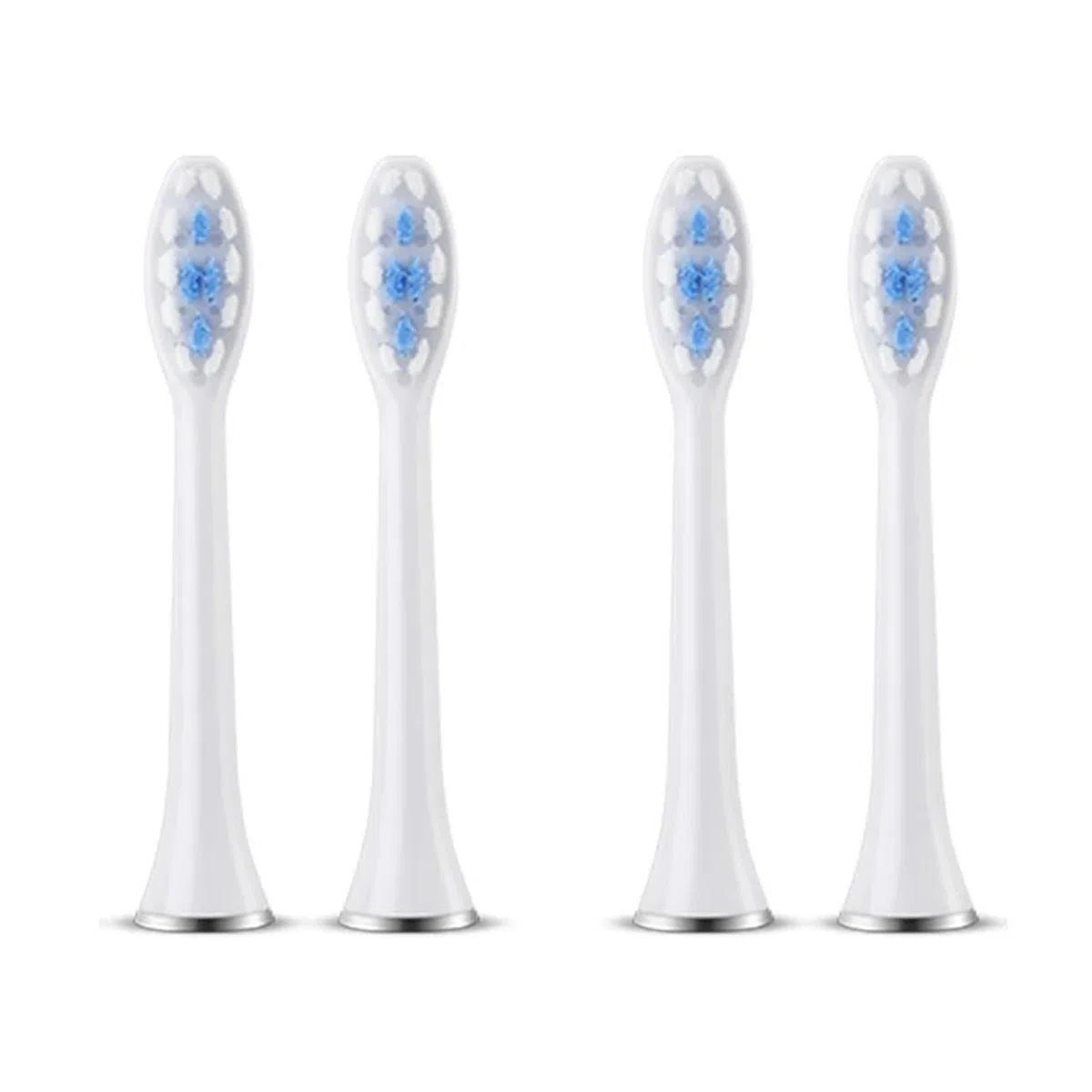 tianwandong Końcówki szczoteczki Akcesoria do szczoteczek elektrycznych Super Sonic Końcówki szczoteczki zamienne(4 white brush head)